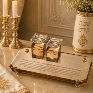 סט פמוטים עם מגש מהודר